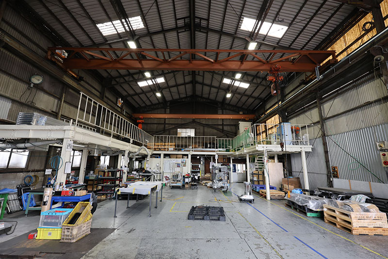 精密配管アセンブリ工程